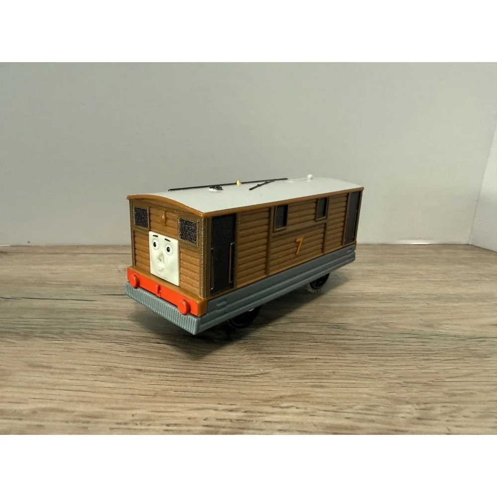 Thomas & Friends TrackMaster Toby Tram Engine Motorized Train 2013 Mattel No 7